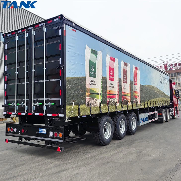 Curtain Side Semi Trailer